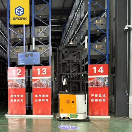 Three-way VNA Forklift AGV